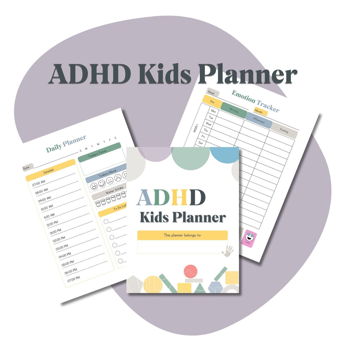 The Best ADHD Planner for Kids - Printable