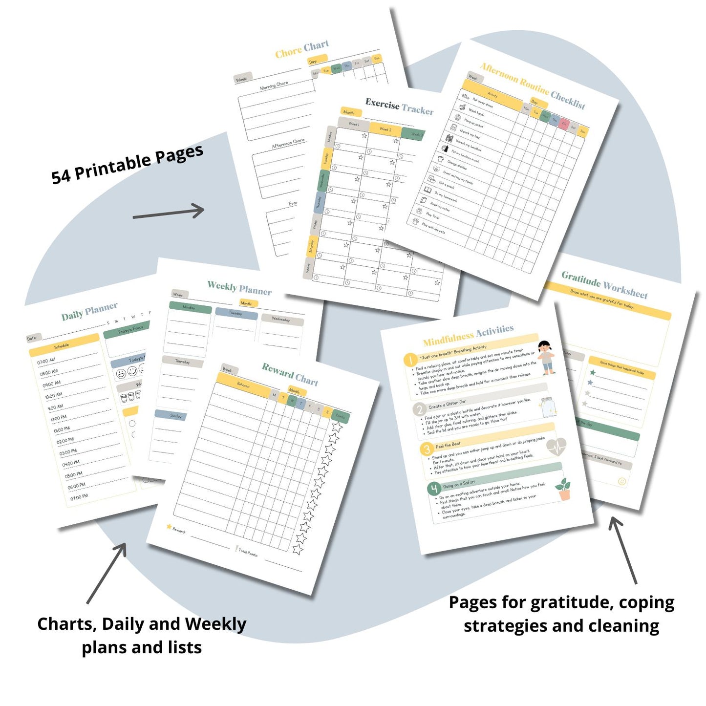 The Best ADHD Planner for Kids - Printable