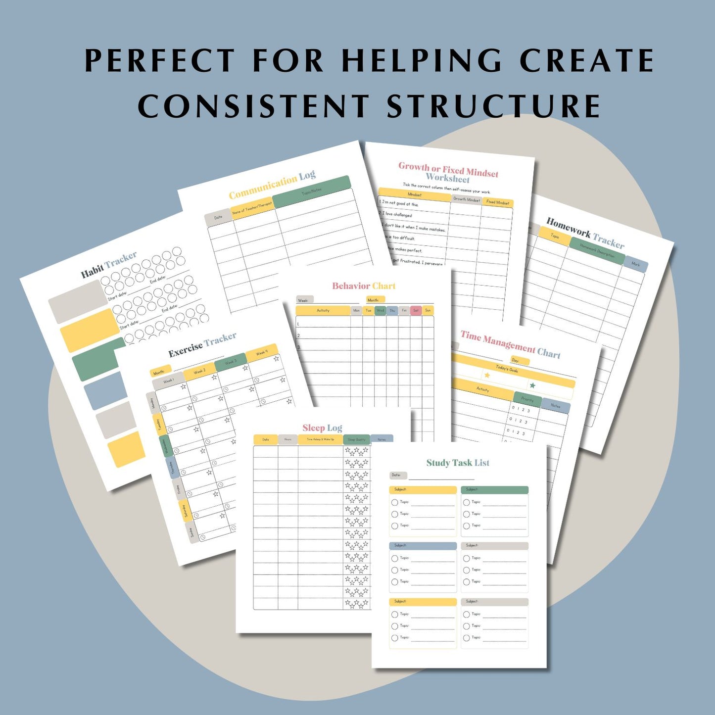The Best ADHD Planner for Kids - Printable