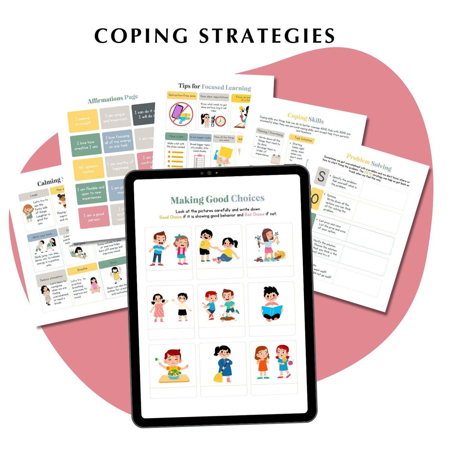 The Best ADHD Planner for Kids - Printable