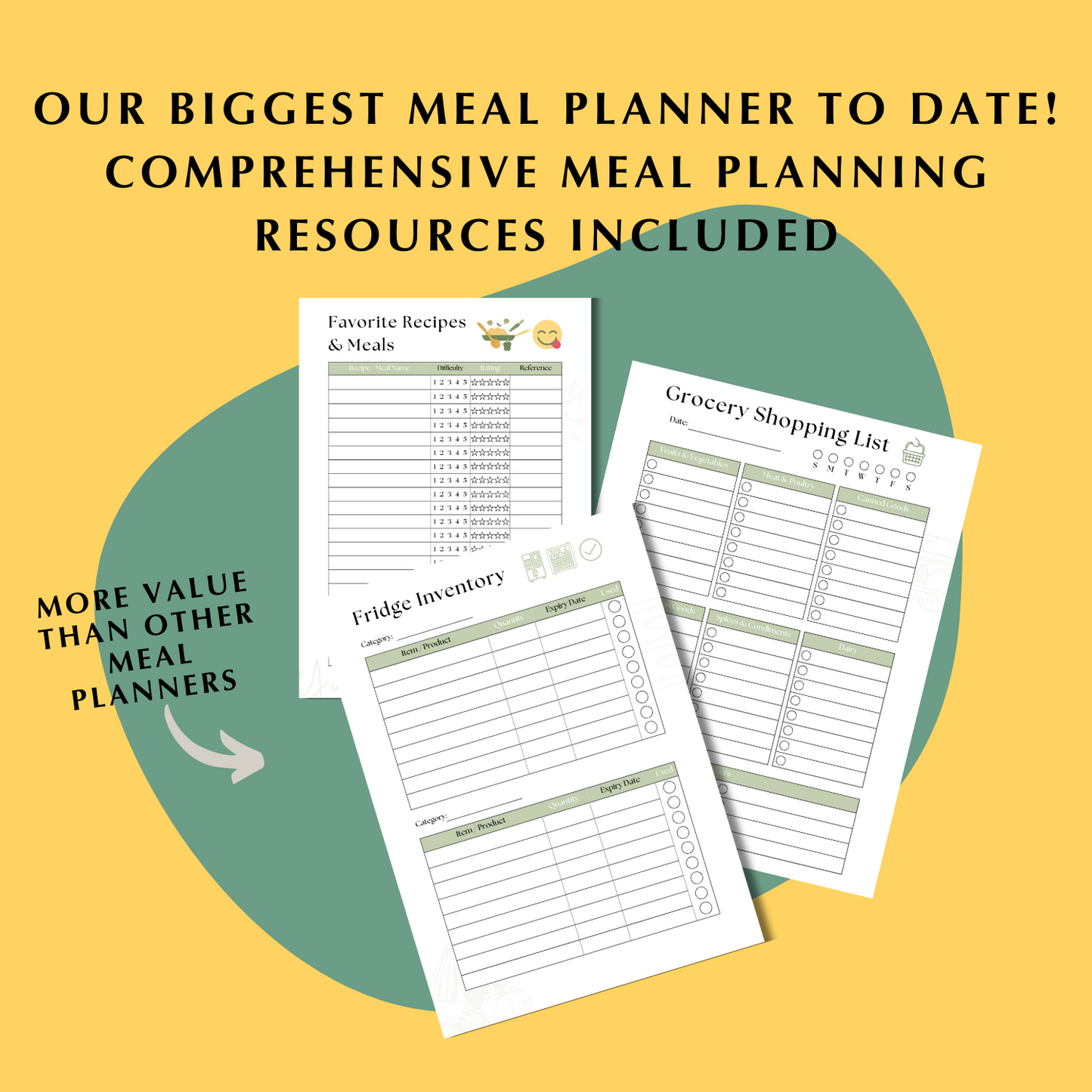 The Best Weekly Meal Planner Printable (2024)